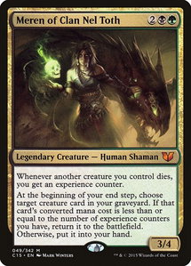 Meren of Clan Nel Toth - Commander 2015 (C15) #49 - Mythic Rare Magic: The Gathering Trading Card