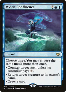 Mystic Confluence - Commander 2015 (C15) #14 - Rare Magic: The Gathering Trading Card