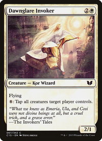 Dawnglare Invoker - Commander 2015 (C15) #67 - Common Magic: The Gathering Trading Card