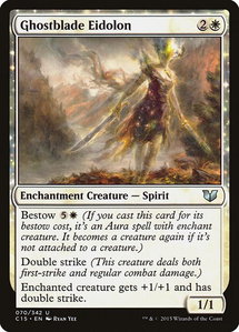 Ghostblade Eidolon - Commander 2015 (C15) #70 - Uncommon Magic: The Gathering Trading Card