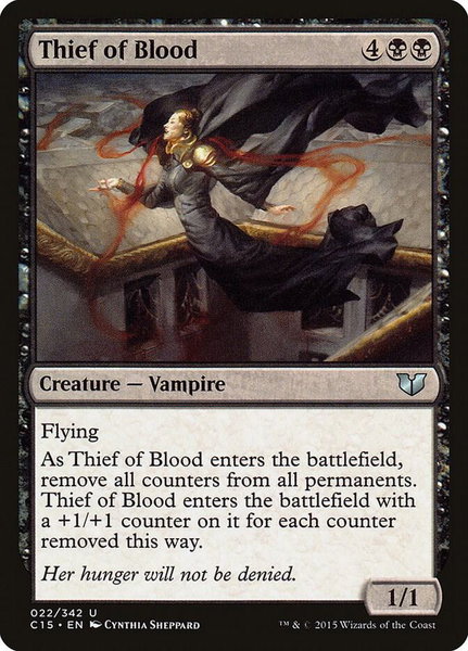 Thief of Blood - Commander 2015 Magic: The Gathering trading card
