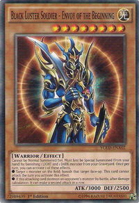 Black Luster Soldier - Envoy of the Beginning - King of Games: Yugi's Legendary Decks (YGLD) #YGLD-ENA02 - Common / Short Print YuGiOh Trading Card