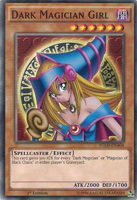 Dark Magician Girl (A) - King of Games: Yugi's Legendary Decks YuGiOh trading card