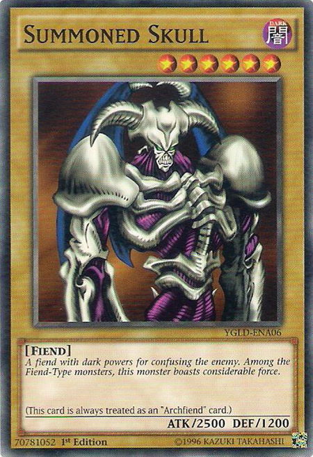 Summoned Skull - King of Games: Yugi's Legendary Decks YuGiOh trading card