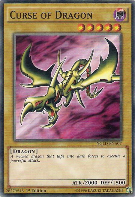 Curse of Dragon - King of Games: Yugi's Legendary Decks YuGiOh trading card