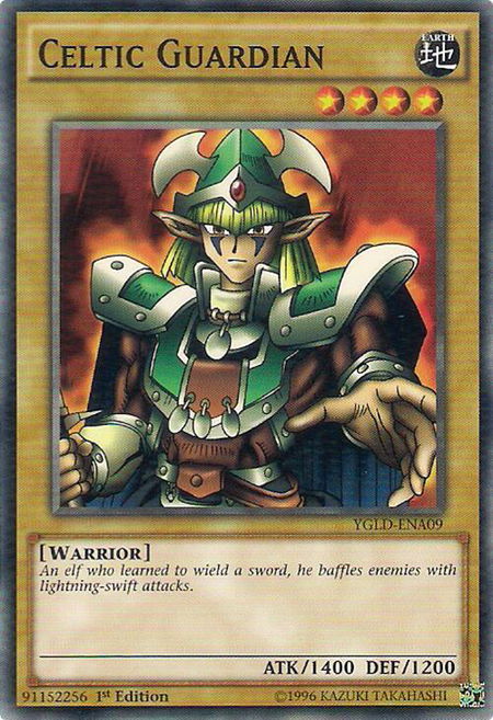 Celtic Guardian - King of Games: Yugi's Legendary Decks YuGiOh trading card