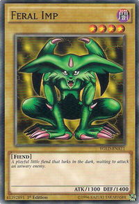 Feral Imp - King of Games: Yugi's Legendary Decks (YGLD) #YGLD-ENA11 - Common / Short Print YuGiOh Trading Card