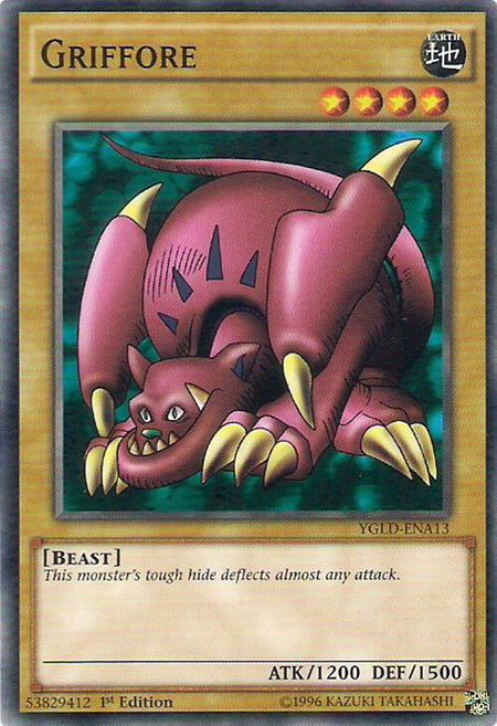 Griffore - King of Games: Yugi's Legendary Decks YuGiOh trading card