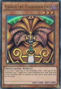 Exodia the Forbidden One - King of Games: Yugi's Legendary Decks (YGLD) #YGLD-ENA17 - Ultra Rare YuGiOh Trading Card