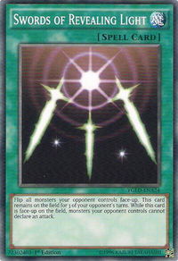 Swords of Revealing Light (A) - King of Games: Yugi's Legendary Decks (YGLD) #YGLD-ENA24 - Common / Short Print YuGiOh Trading Card