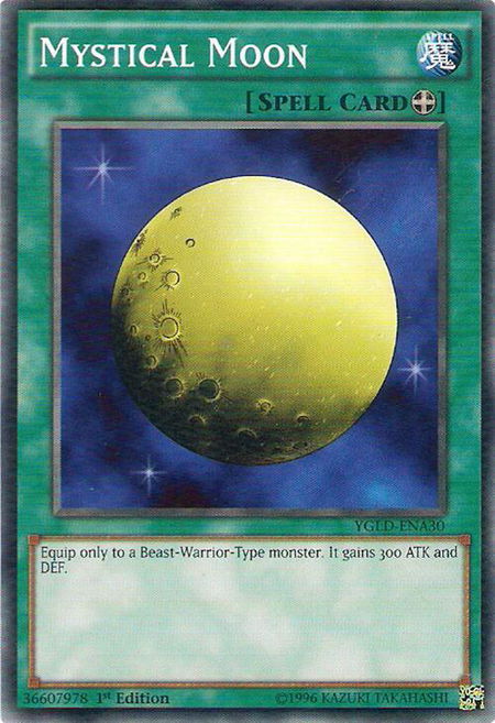 Mystical Moon - King of Games: Yugi's Legendary Decks YuGiOh trading card