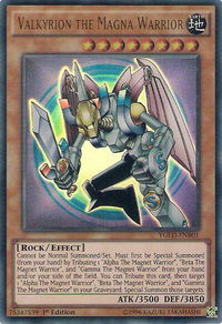 Valkyrion the Magna Warrior - King of Games: Yugi's Legendary Decks (YGLD) #YGLD-ENB01 - Ultra Rare YuGiOh Trading Card