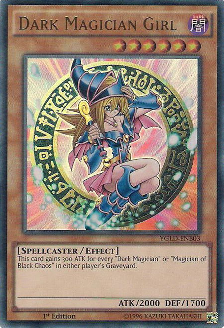 Dark Magician Girl (B) - King of Games: Yugi's Legendary Decks YuGiOh trading card