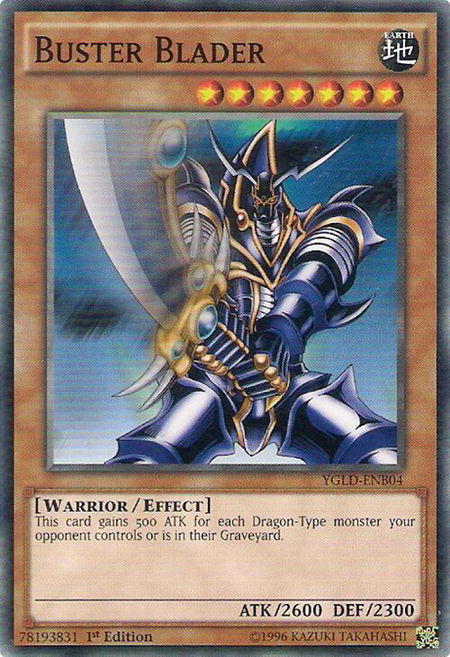 Buster Blader (B) - King of Games: Yugi's Legendary Decks YuGiOh trading card
