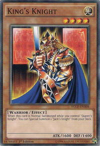 King's Knight (B) - King of Games: Yugi's Legendary Decks (YGLD) #YGLD-ENB08 - Common / Short Print YuGiOh Trading Card