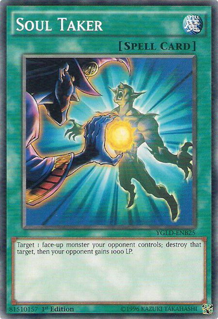 Soul Taker - King of Games: Yugi's Legendary Decks YuGiOh trading card