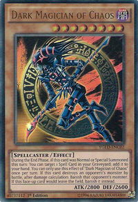 Dark Magician of Chaos - King of Games: Yugi's Legendary Decks (YGLD) #YGLD-ENC02 - Ultra Rare YuGiOh Trading Card