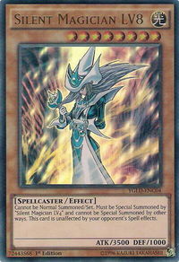 Silent Magician LV8 - King of Games: Yugi's Legendary Decks (YGLD) #YGLD-ENC04 - Ultra Rare YuGiOh Trading Card