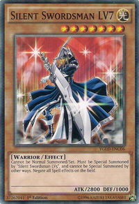 Silent Swordsman LV7 - King of Games: Yugi's Legendary Decks (YGLD) #YGLD-ENC06 - Common / Short Print YuGiOh Trading Card