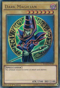 Dark Magician (C) - King of Games: Yugi's Legendary Decks (YGLD) #YGLD-ENC09 - Ultra Rare YuGiOh Trading Card