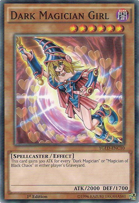 Dark Magician Girl (C) - King of Games: Yugi's Legendary Decks YuGiOh trading card
