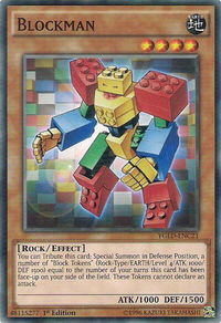 Blockman - King of Games: Yugi's Legendary Decks (YGLD) #YGLD-ENC21 - Common / Short Print YuGiOh Trading Card