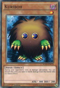 Kuriboh (C) - King of Games: Yugi's Legendary Decks (YGLD) #YGLD-ENC23 - Common / Short Print YuGiOh Trading Card