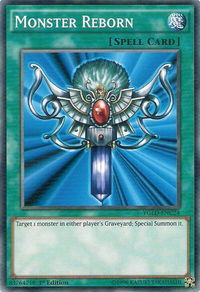 Monster Reborn (C) - King of Games: Yugi's Legendary Decks (YGLD) #YGLD-ENC24 - Common / Short Print YuGiOh Trading Card