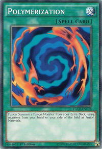 Polymerization (C) - King of Games: Yugi's Legendary Decks (YGLD) #YGLD-ENC28 - Common / Short Print YuGiOh Trading Card