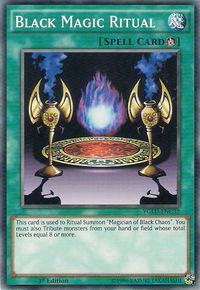Black Magic Ritual - King of Games: Yugi's Legendary Decks (YGLD) #YGLD-ENC32 - Common / Short Print YuGiOh Trading Card