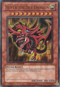 Slifer the Sky Dragon - King of Games: Yugi's Legendary Decks (YGLD) #YGLD-ENG01 - Ultra Rare YuGiOh Trading Card