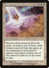 Dimensional Breach - Scourge (SCG) #9 - Rare Magic: The Gathering Trading Card
