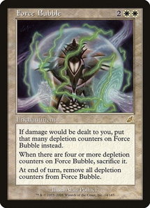 Force Bubble - Scourge (SCG) #14 - Rare Magic: The Gathering Trading Card