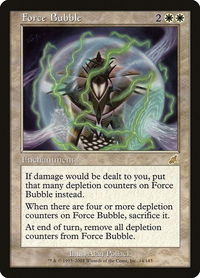 Force Bubble - Scourge (SCG) #14 - Rare Magic: The Gathering Trading Card