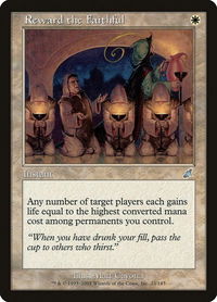 Reward the Faithful - Scourge (SCG) #22 - Uncommon Magic: The Gathering Trading Card
