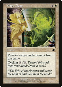 Wipe Clean - Scourge (SCG) #26 - Common Magic: The Gathering Trading Card