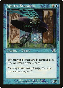 Aphetto Runecaster - Scourge (SCG) #28 - Uncommon Magic: The Gathering Trading Card