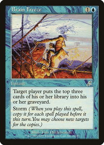 Brain Freeze - Scourge (SCG) #29 - Uncommon Magic: The Gathering Trading Card