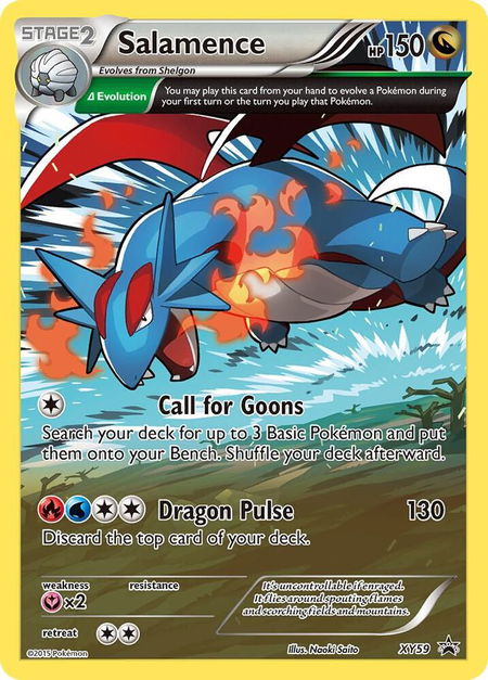 Salamence - XY59 - XY Promos Pokémon trading card