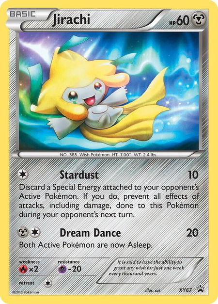 Jirachi - XY67 - XY Promos Pokémon trading card