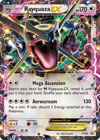 Rayquaza EX (Shiny) - XY Promos (PR) #XY69 - Promo Pokémon Trading Card
