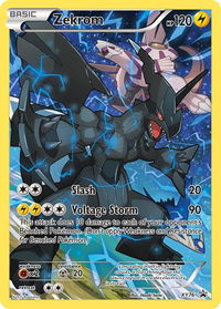 Zekrom (Full Art Promo) - XY Promos (PR) #XY76 - Promo Pokémon Trading Card