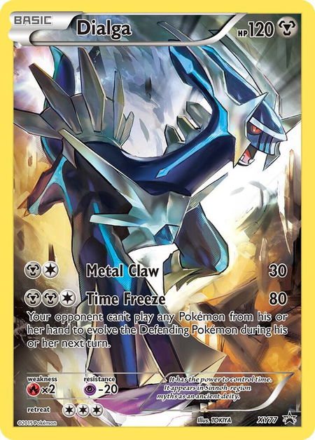 Dialga (Full Art Promo) - XY Promos Pokémon trading card