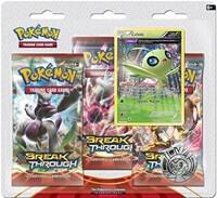 BREAKthrough 3 Pack Blister [Celebi] - XY - BREAKthrough Pokémon trading card