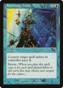 Hindering Touch - Scourge (SCG) #37 - Common Magic: The Gathering Trading Card