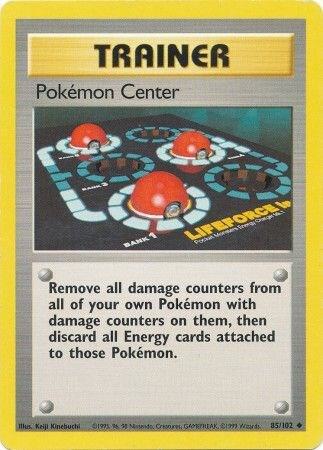 Pokemon Center - Base Set Pokémon trading card