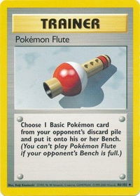 Pokemon Flute - Base Set (BS) #086/102 - Uncommon Pokémon Trading Card