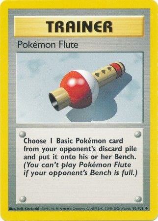 Pokemon Flute - Base Set Pokémon trading card