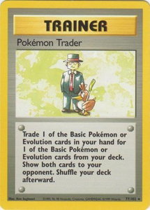 Pokemon Trader - Base Set (BS) #077/102 - Rare Pokémon Trading Card