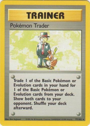 Pokemon Trader - Base Set Pokémon trading card